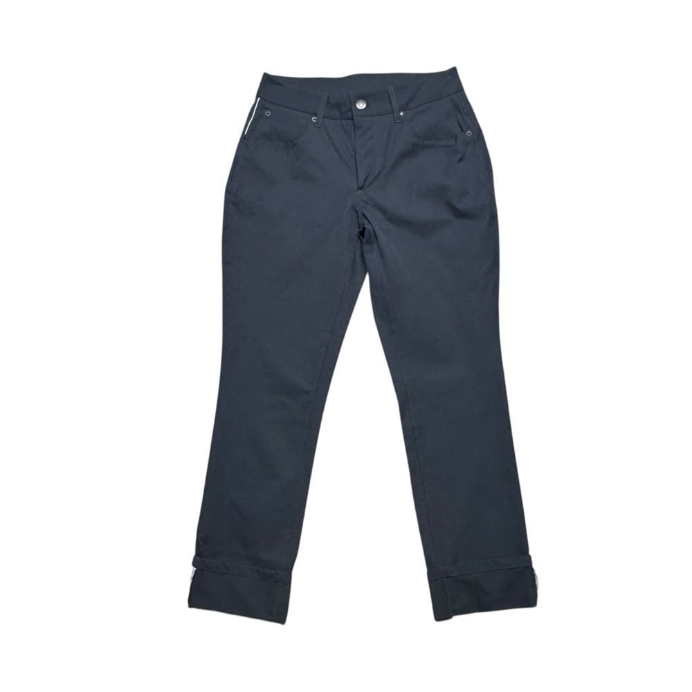 Tretorn Womens Pants Size 2 NWT Navy Performance Golfing Cuffed Cropped Athletic